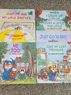 Little Critter Coloring Book And Set Of 8 Books By Mercer Meyer